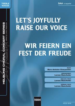 Let's Joyfully Raise Our Voices Choral single edition SAA