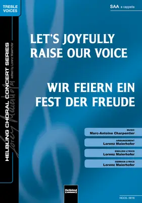 Let's Joyfully Raise Our Voices Choral single edition SAA