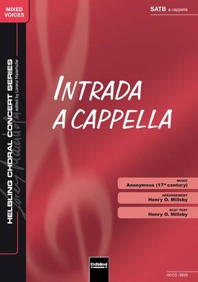 Intrada a cappella Choral single edition SATB
