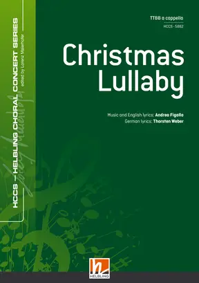 Christmas Lullaby Choral single edition TTBB