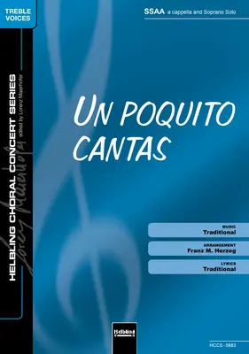 Un poquito cantas Choral single edition SSAA