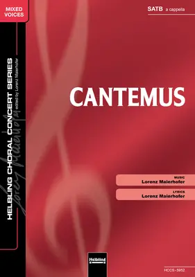 Cantemus Choral single edition SATB