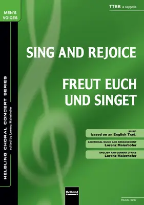 Sing and Rejoice Choral single edition TTBB