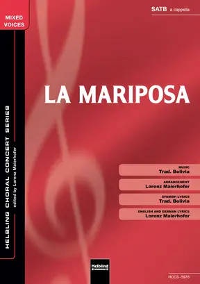 La Mariposa Choral single edition SATB