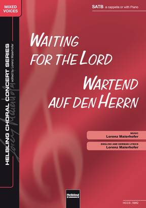 Waiting for the Lord Choral single edition SATB