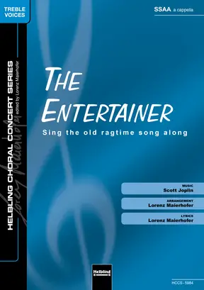 The Entertainer Choral single edition SSAA