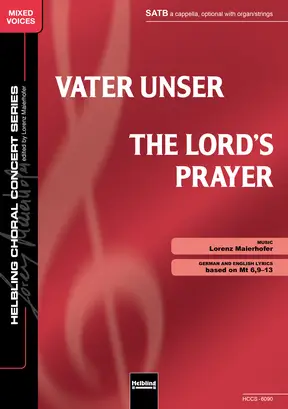 The Lord's Prayer Choral single edition SATB