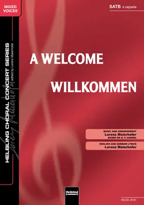 A Welcome Choral single edition SATB