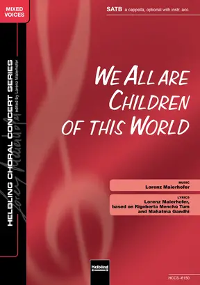 We All Are Children of this World Choral single edition SATB