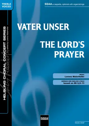 The Lord's Prayer Choral single edition SSAA