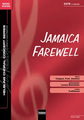 Jamaica Farewell Choral single edition SATB