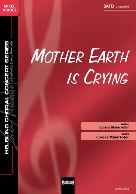 Mother Earth is Crying Choral single edition SATB