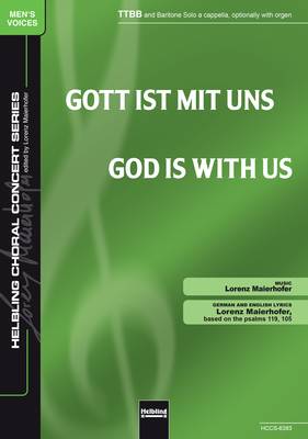 God Is with Us Choral single edition TTBB