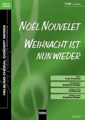 Noël nouvelet Choral single edition TTBB