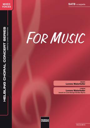 For Music Choral single edition SATB