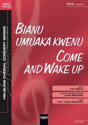 Bianu umuaka kwenu Choral single edition SATB
