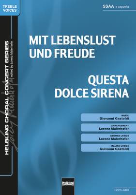 Questa dolce Sirena Choral single edition SSAA