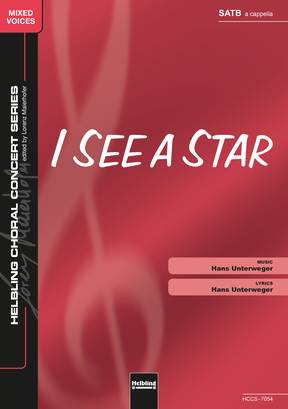 I See a Star Choral single edition SATB