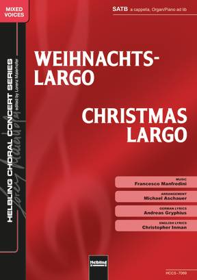 Christmas Largo Choral single edition SATB
