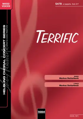 Terrific Choral single edition SATB