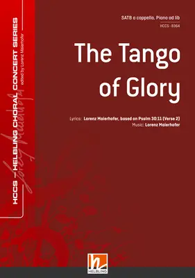 The Tango of Glory Choral single edition SATB