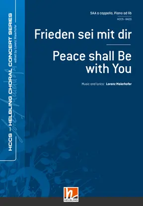 Peace shall Be with You Choral single edition SAA