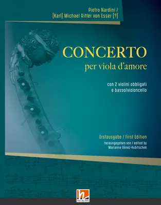 Concerto per viola d'amore Score and Parts