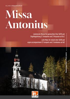 Missa Antonius Full Score SATB
