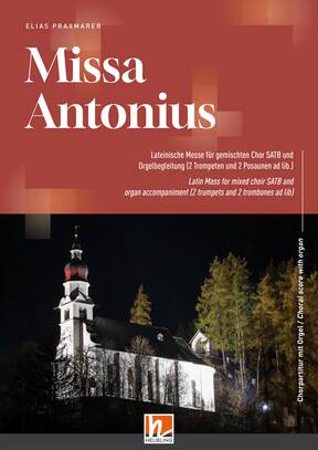 Missa Antonius Choral Score SATB