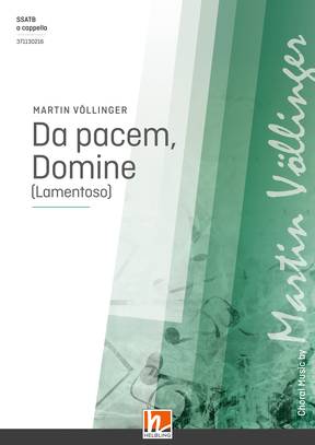 Da pacem, Domine Choral single edition SSATB