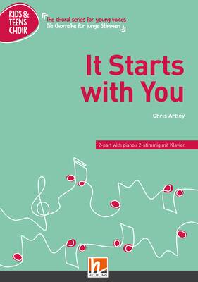 It Starts with You Choral single edition 2-part