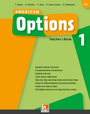 American Options 1 Teacher's Book
