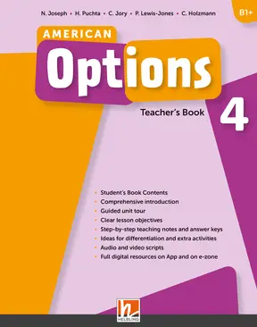 American Options 4 Teacher's Book