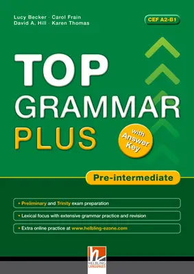 Top Grammar Plus Pre-Intermediate with Answer Keys