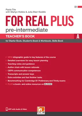 FOR REAL PLUS Pre-intermediate Teacher's Book A