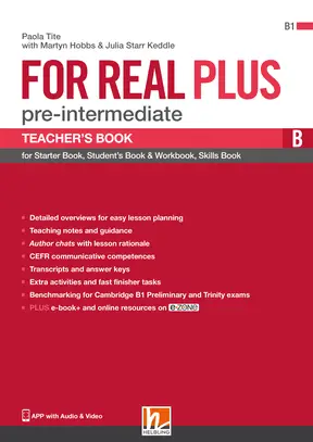 FOR REAL PLUS Pre-intermediate Teacher's Book B