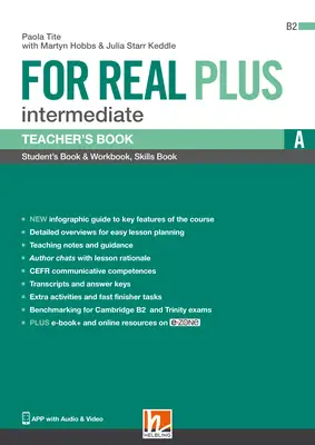 FOR REAL PLUS Intermediate Teacher's Book A