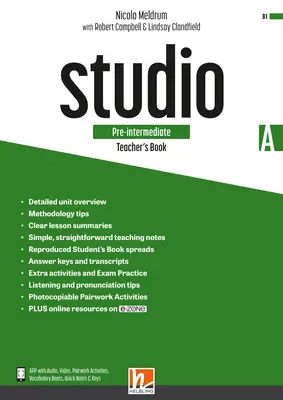 STUDIO Pre-intermediate Teacher's Book A