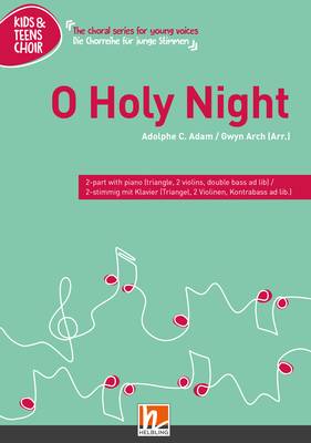 O Holy Night Choral single edition 2-part