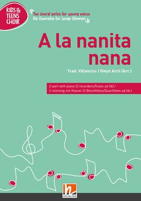 A la nanita nana Choral single edition 2-part