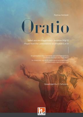 Oratio Full Score SATB divisi