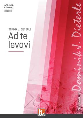 Ad te levavi Choral single edition SATB-SATB