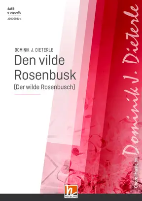 Den vilde Rosenbusk Choral single edition SATB