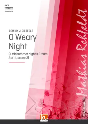 O Weary Night Choral single edition SATB