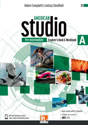 American STUDIO Pre-intermediate Student's Book & Workbook A