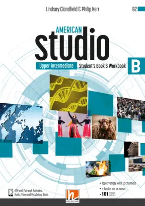 American STUDIO Upper-intermediate Student's Book & Workbook B