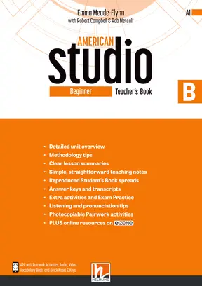 American STUDIO Beginner Teacher's Book B