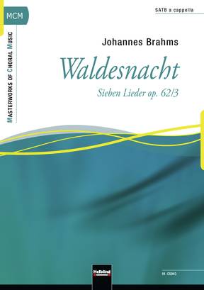 Waldesnacht Choral single edition SATB