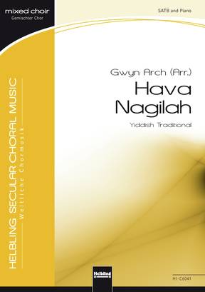 Hava Nagilah Choral single edition SATB