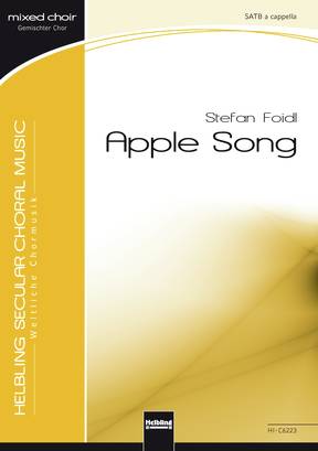 Apple Song Choral single edition SATB